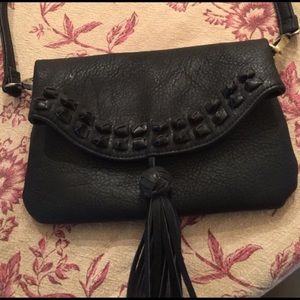 Big Budda  Black cross body/clutch purse